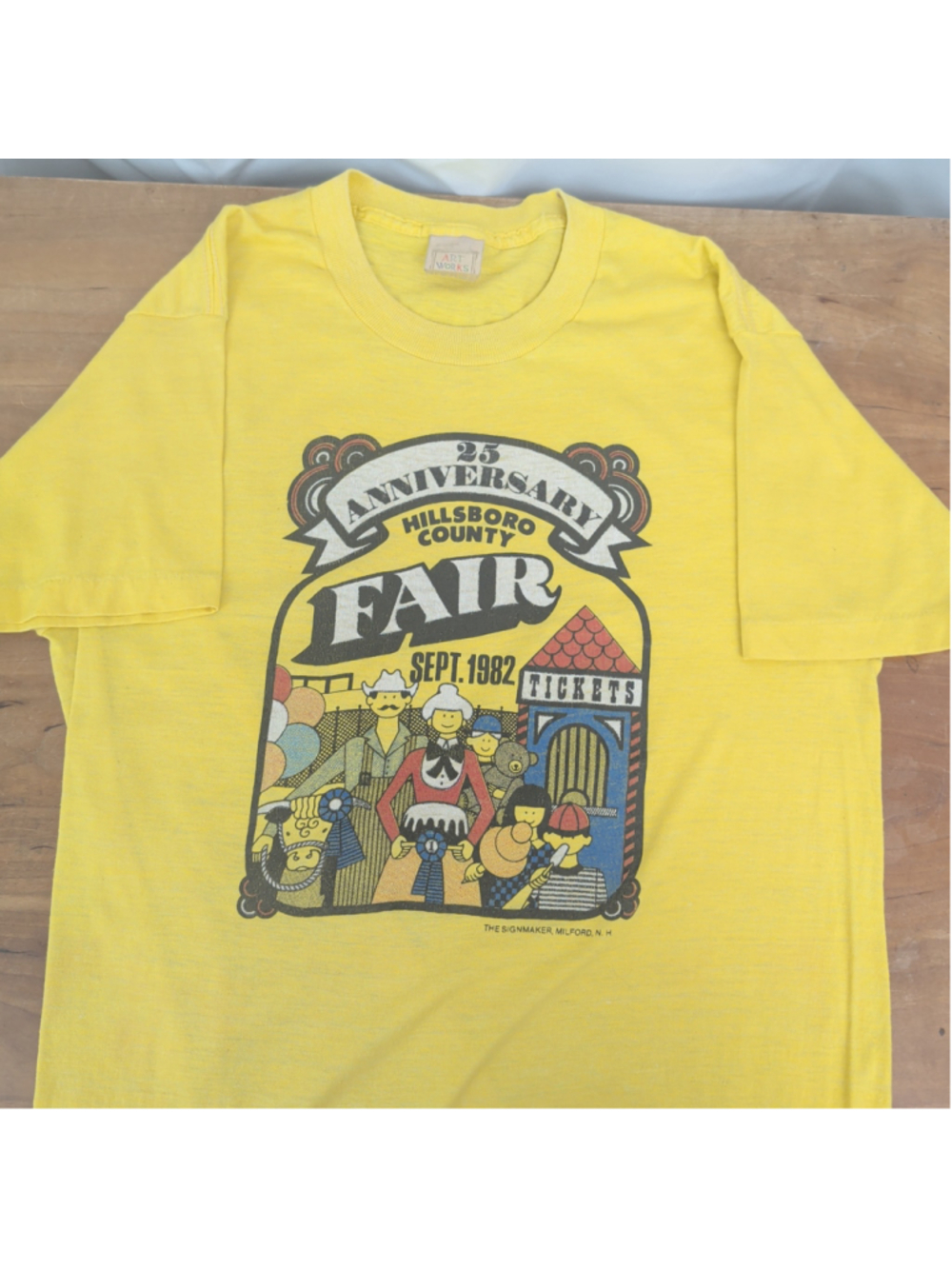 1982 Hillsboro, NH County Fair T-Shirt
